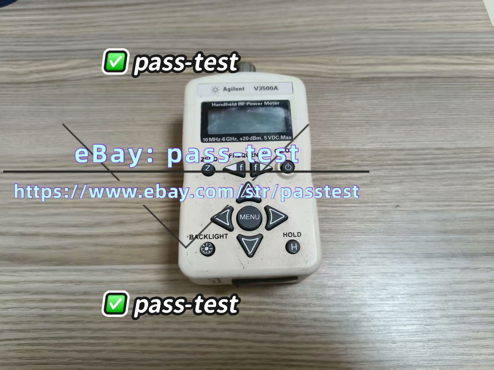1PC KEYSIGHT Agilent V3500A 10MHZ-6GHZHANDHELD RF POWER METER