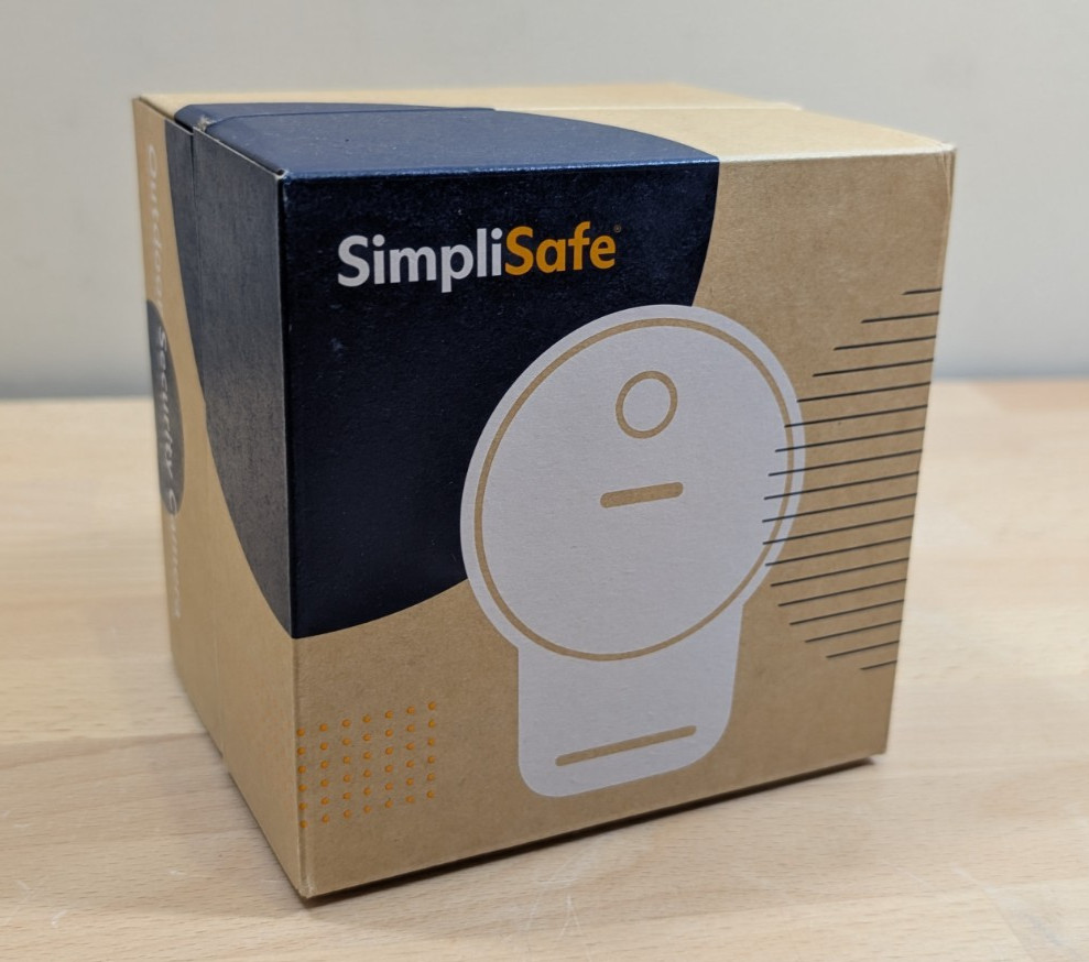 SimpliSafe Outdoor Wireless Security Camera Series 2 1080P HD Active Guard CM021