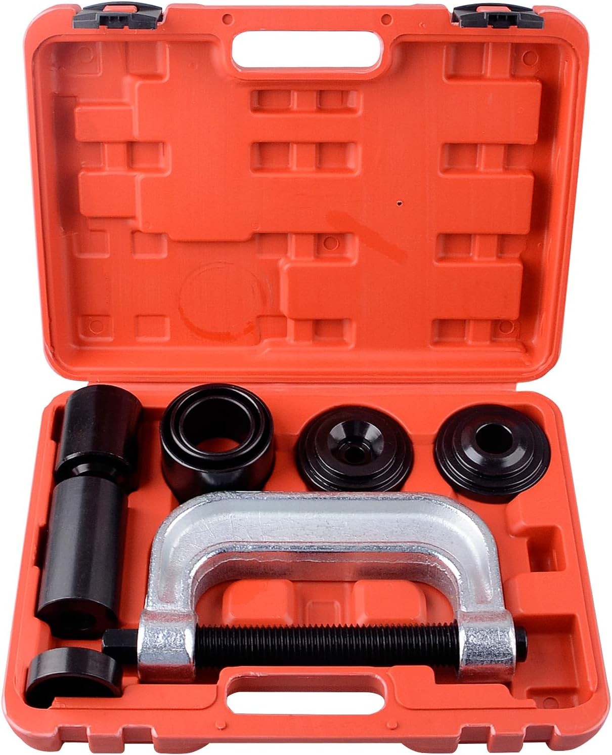 Ball Joint Press & U Removal Tool Kit with 4x4 Adapters for Most Red