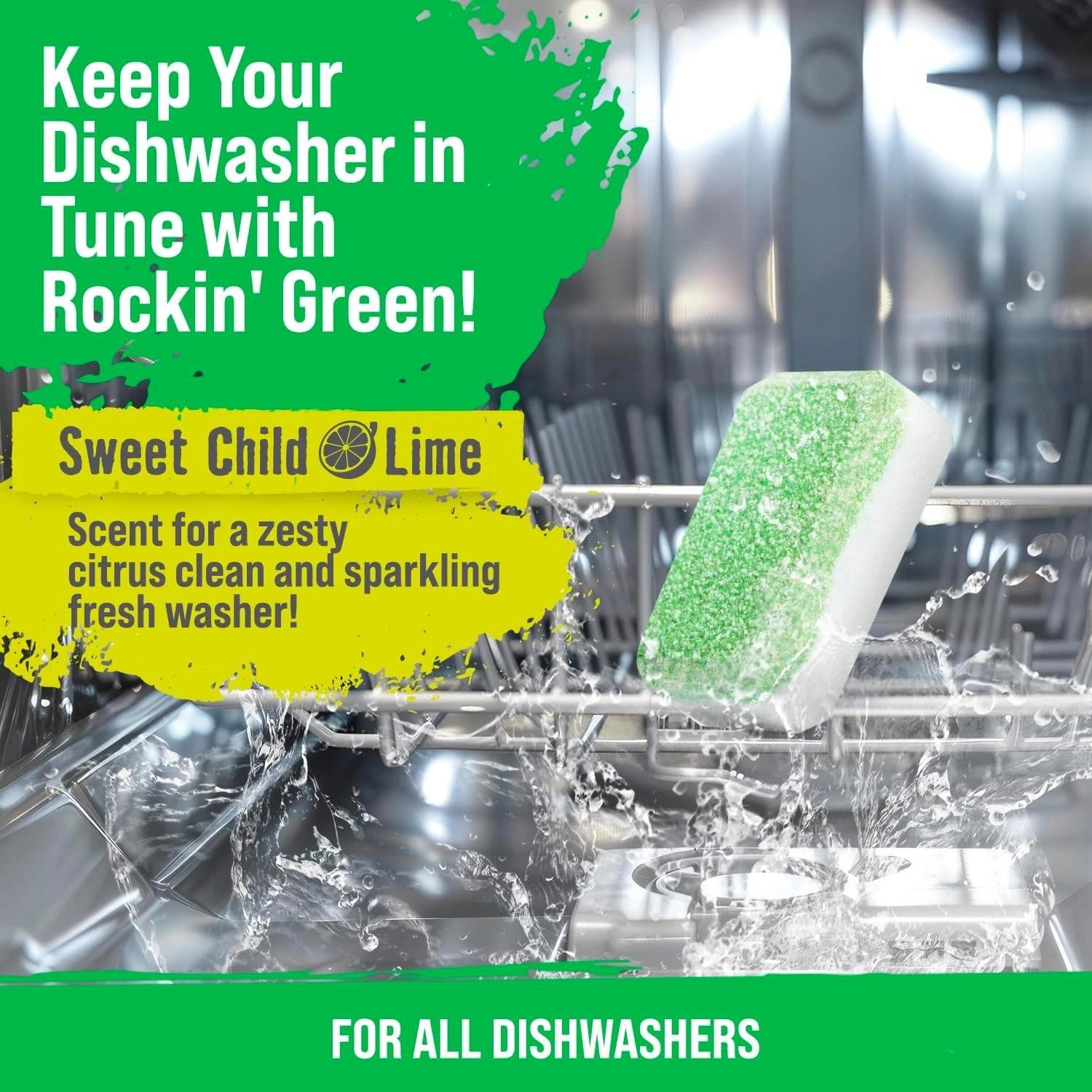 Dishwasher Cleaner Tablets (8 Pack) - Septic Safe Dishwasher Cleaning Tablets Di