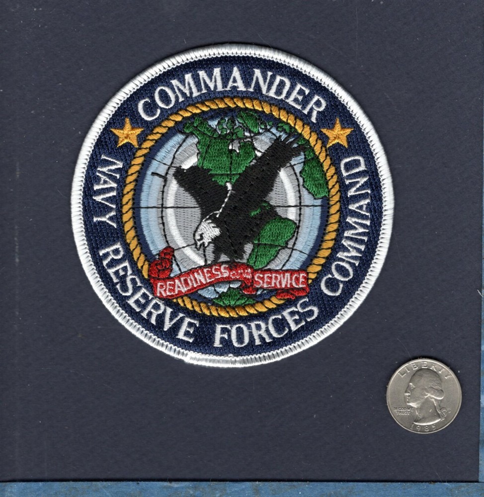 Commander Navy Reserve Forces Command US NAVY Squadron Patch