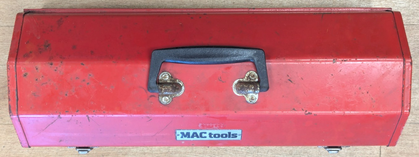 Vintage MAC tools Tool Box - Red