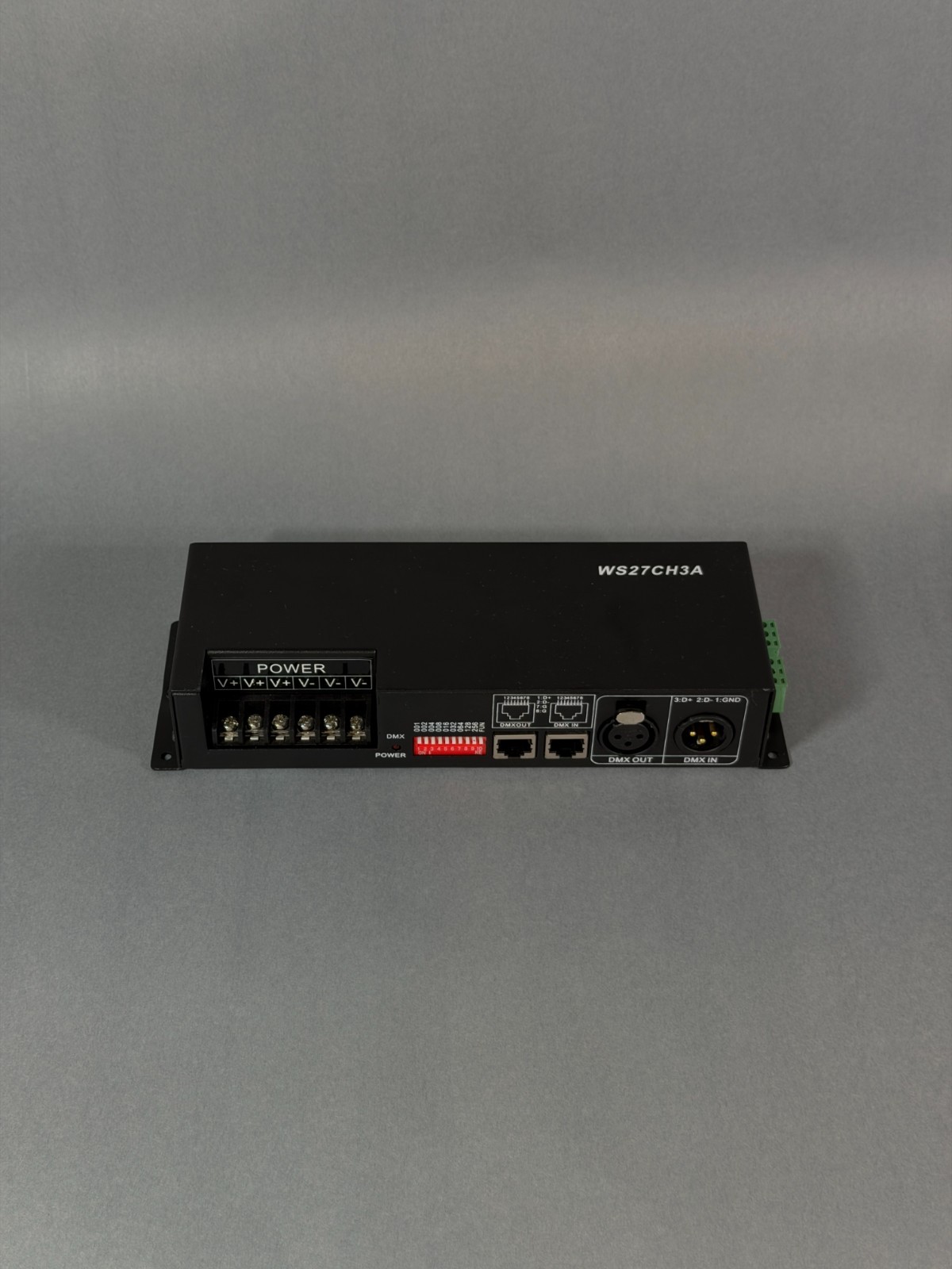 WS27CH3A DMX512 LED Decoder Controller 27 Channel – 12V/24V – Tested