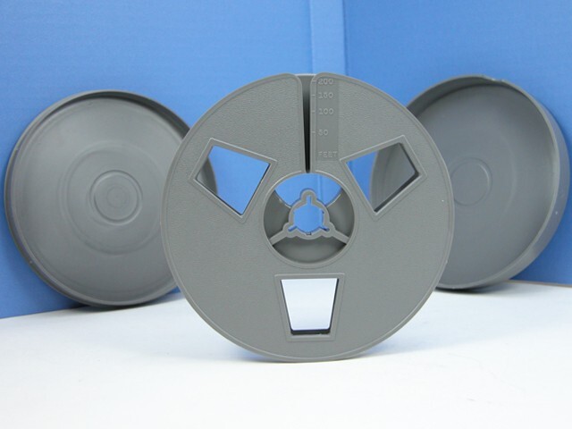 New 200 Foot Gray Super-8 Movie FILM REEL W/Case