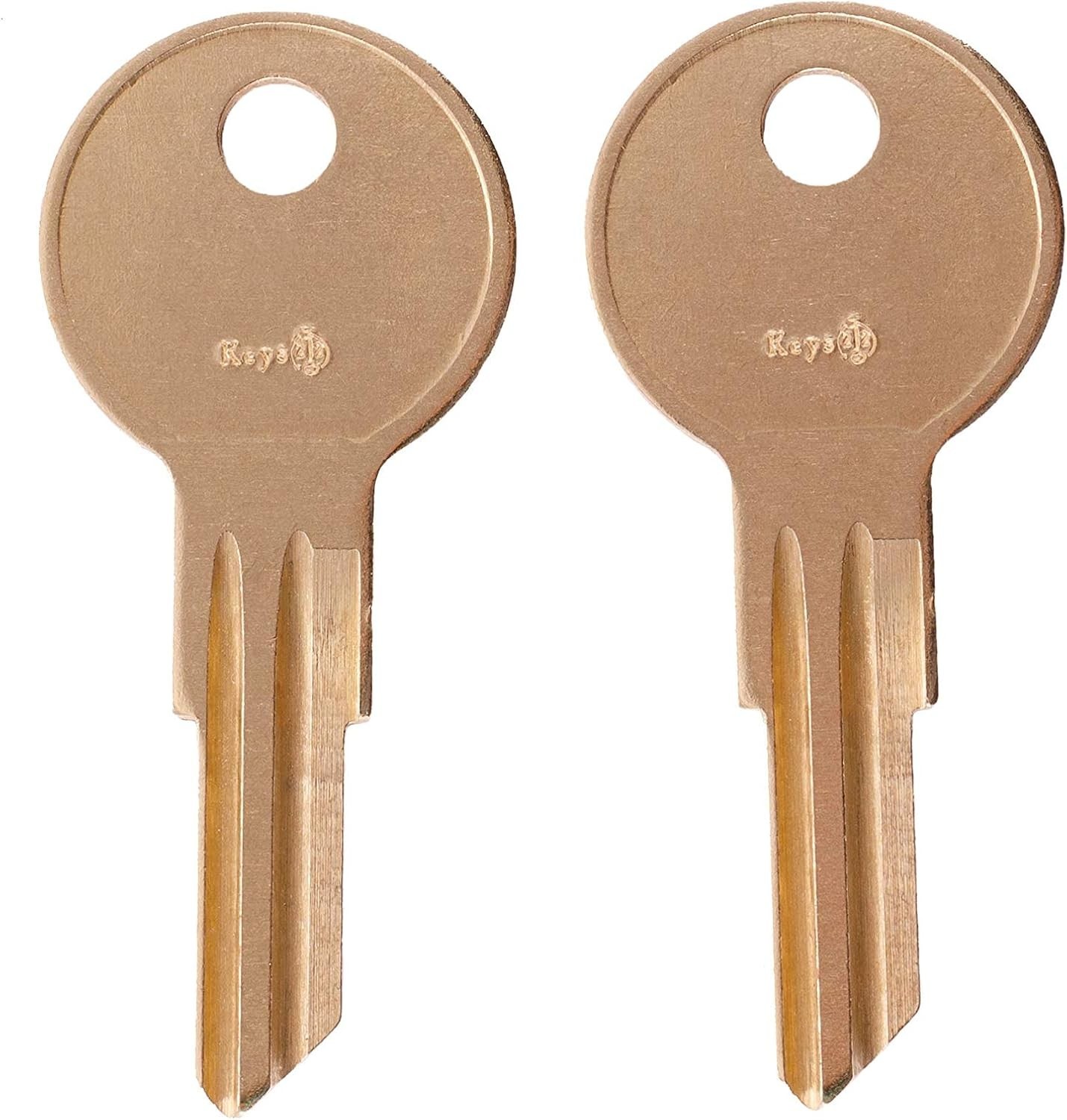 Expertly Crafted T03 Keys for Husky Tool Boxes - 2 Pre-Cut Replacement Set