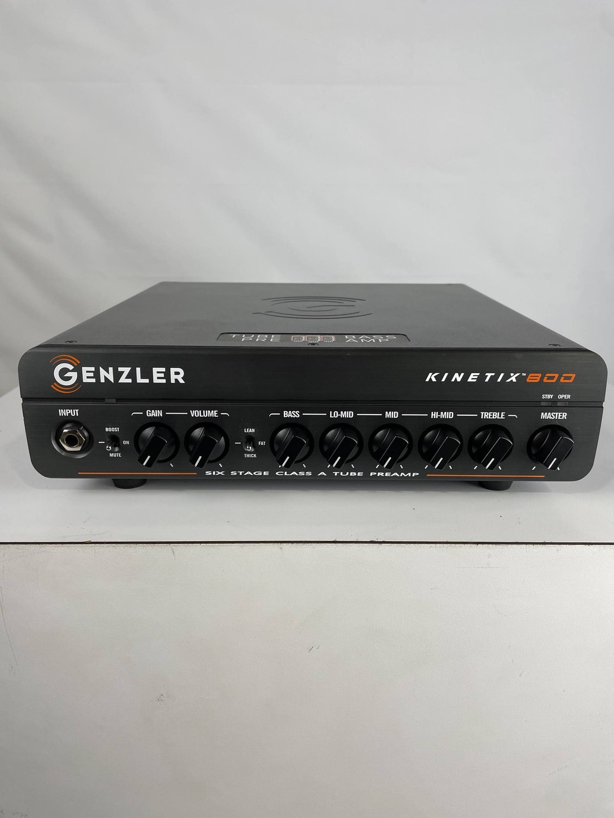 Excellent Genzler Kinetix 800 Bass Tube Head, 800W, Gray