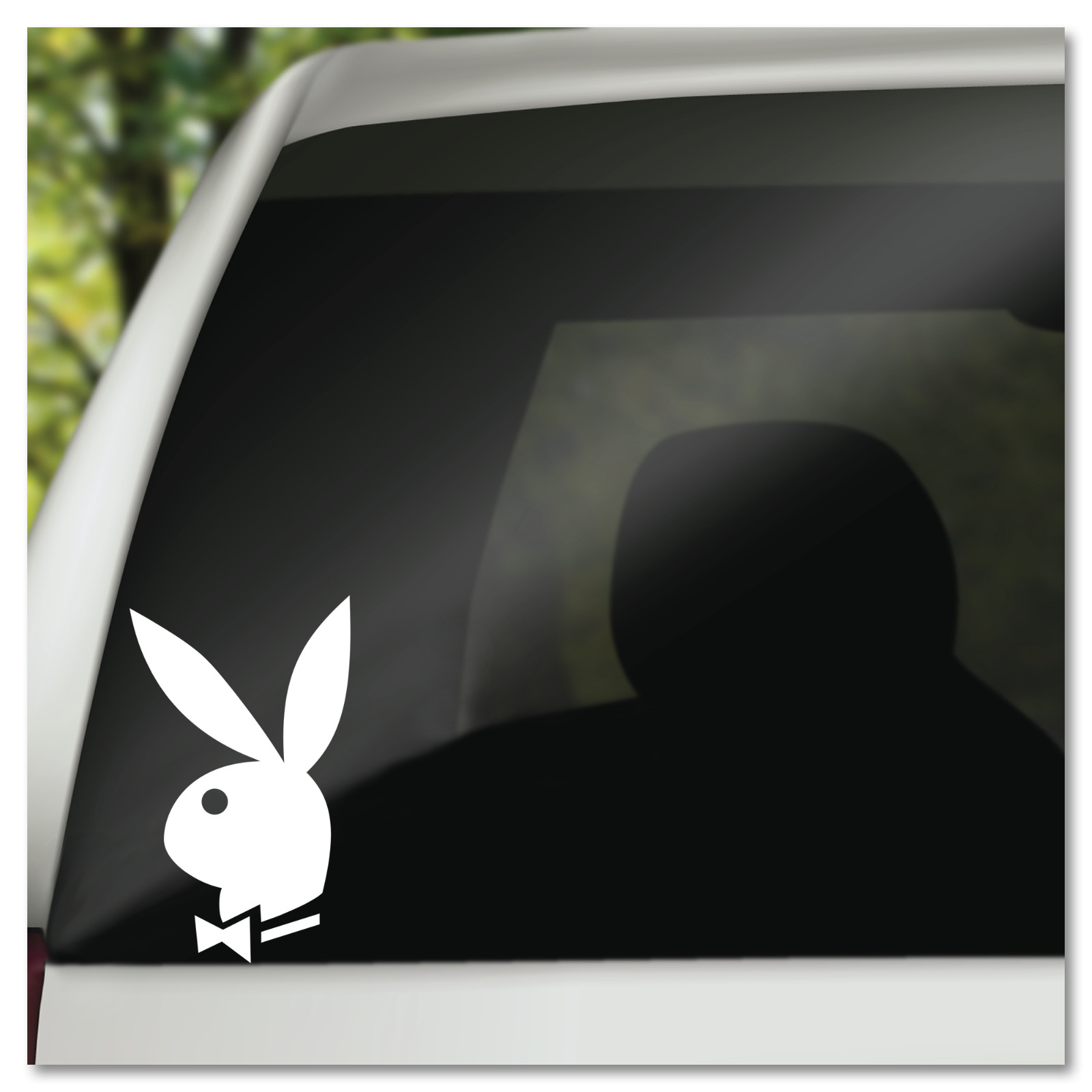 6" Playboy Bunny Vinyl Decal Sticker