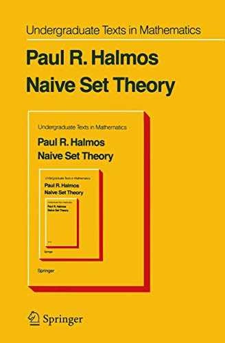 Naive Set Theory (Undergraduate Texts - Hardcover, by Halmos P. R. - Very Good