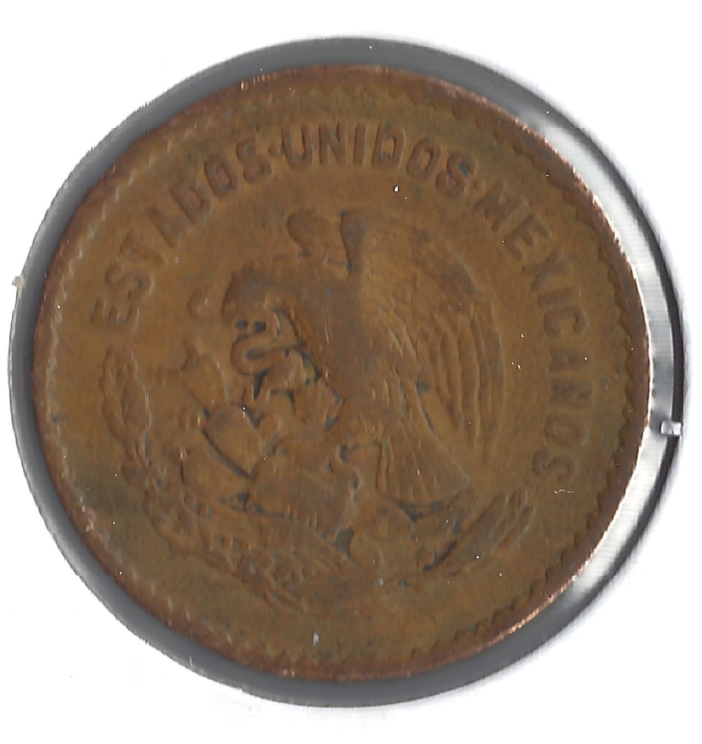 Coin Mexico 5 Centavos 1953 KM424