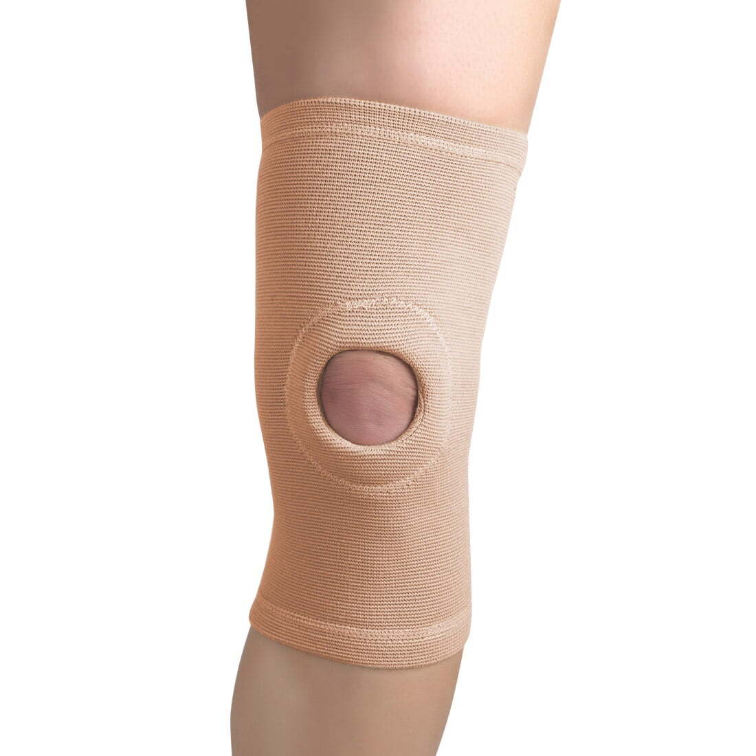 Flamingo Open Patella Knee Cap - Knee Support, 2-Way Stretch Fabric, Cushioning
