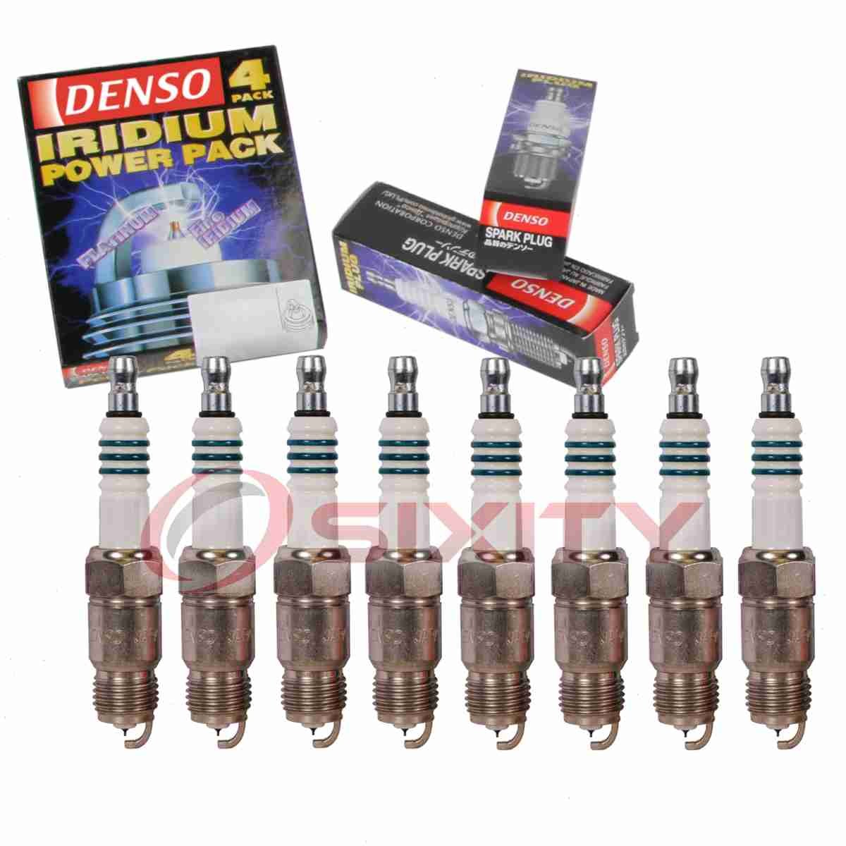 8 pc Denso Iridium Power Spark Plugs for 1988-1995 Chevrolet K3500 5.7L 7.4L pa