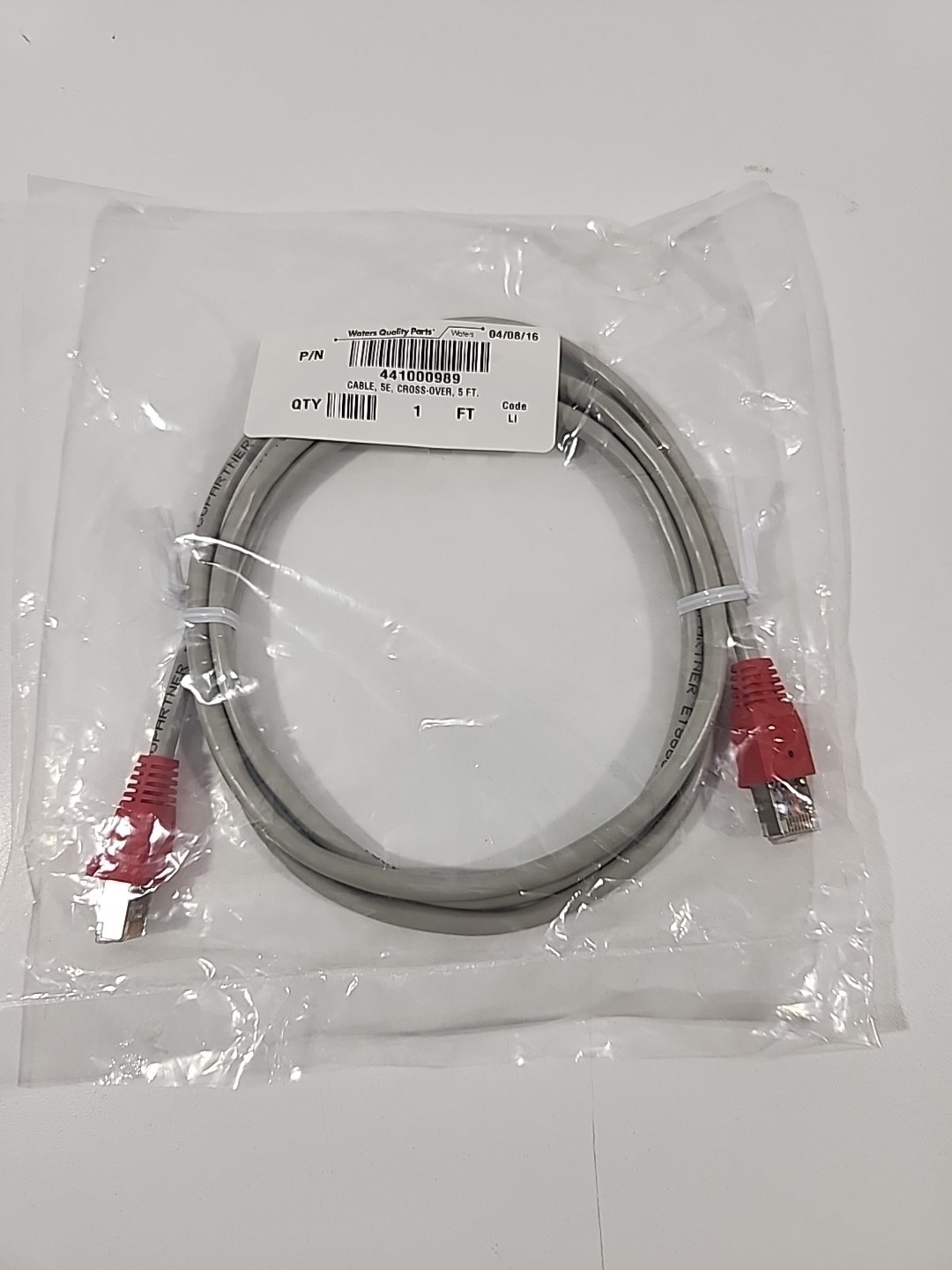 Waters Quality Parts 441000989 Assy Cable, 5E Cross-over 5FT