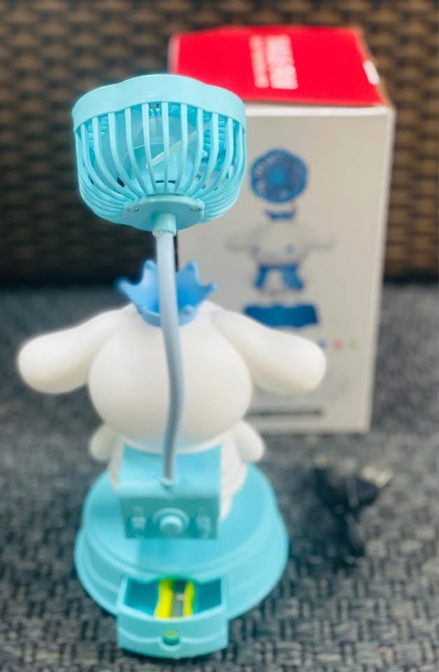 Table Fan with pencil sharpener