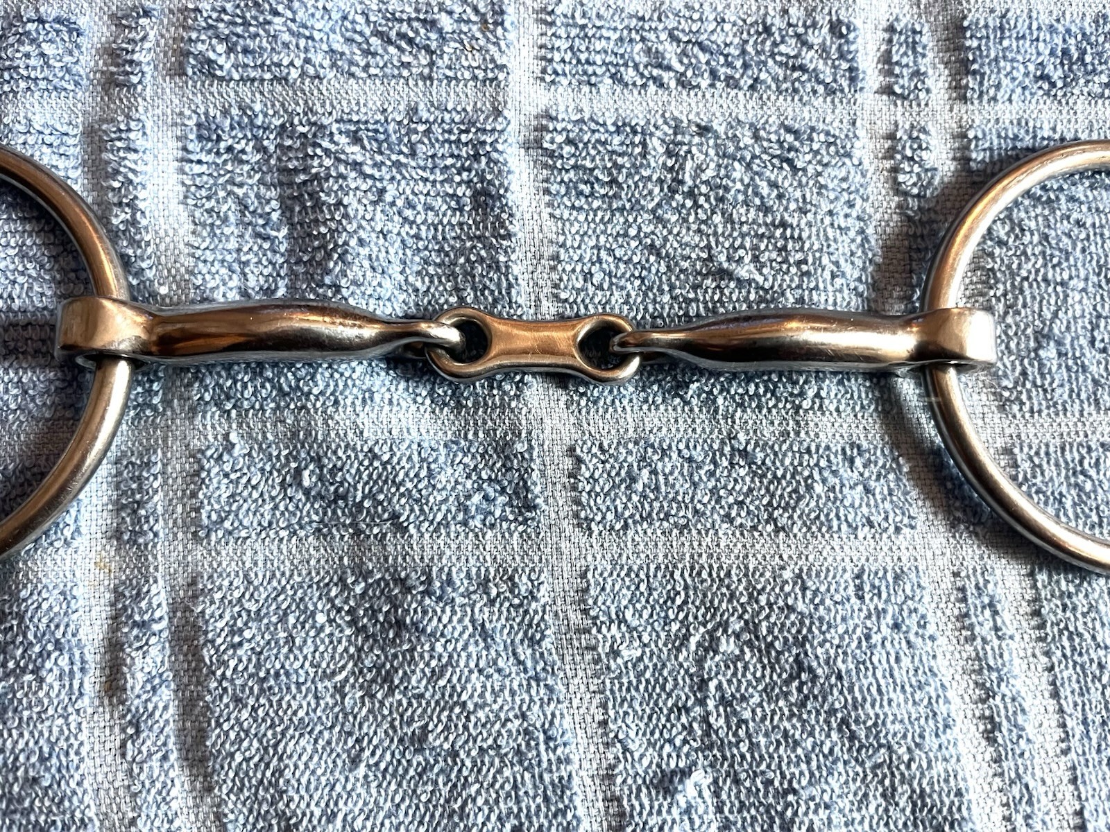 Myler 6” Inch O Ring 3 Piece French Link English Snaffle Bit