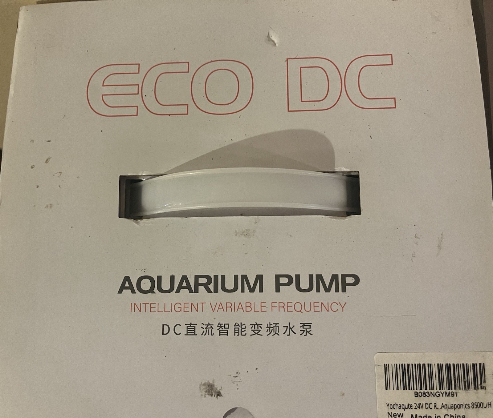 Eco DC XDC-8500 Aquarium Pump.