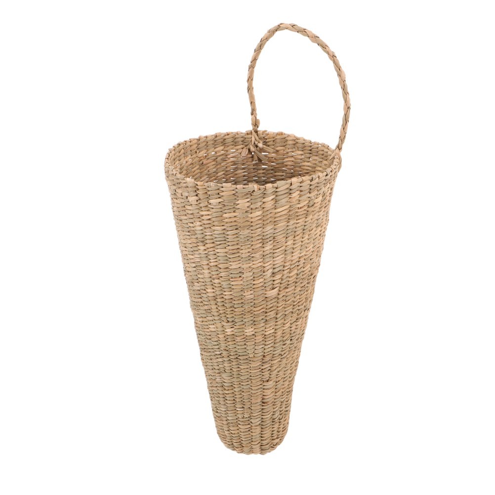 Decorative Flower Tall Basket Wall Hanging Plant Floral for Woven
