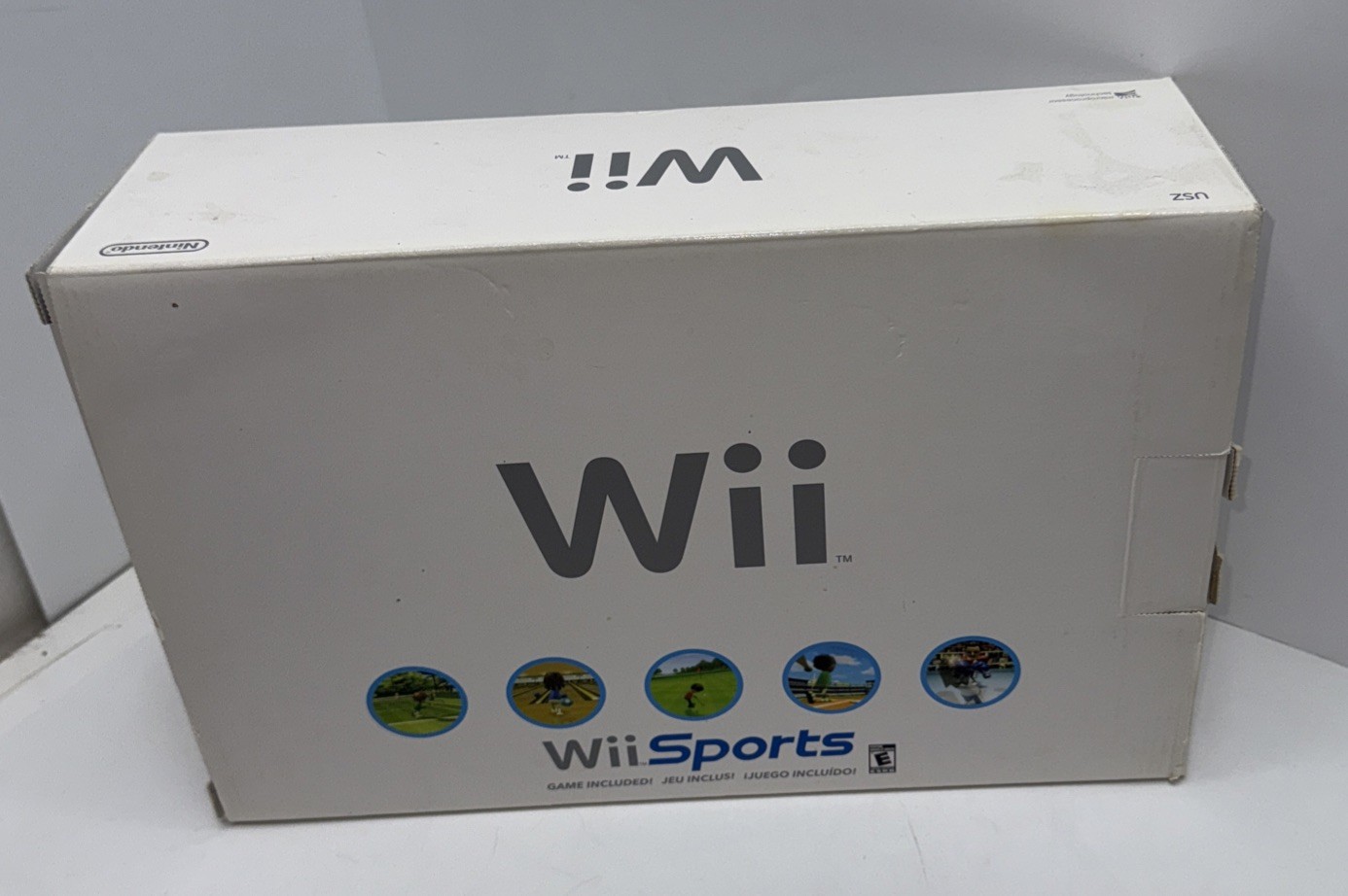 Nintendo Wii Console In Box 2 Controllers Backward Compatible White Tested IOB