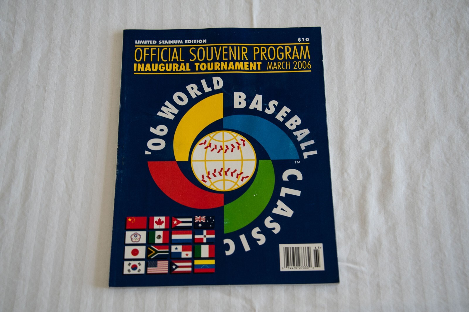 2006 Official Souvenir Program Inaugural Major League Baseball Tournament