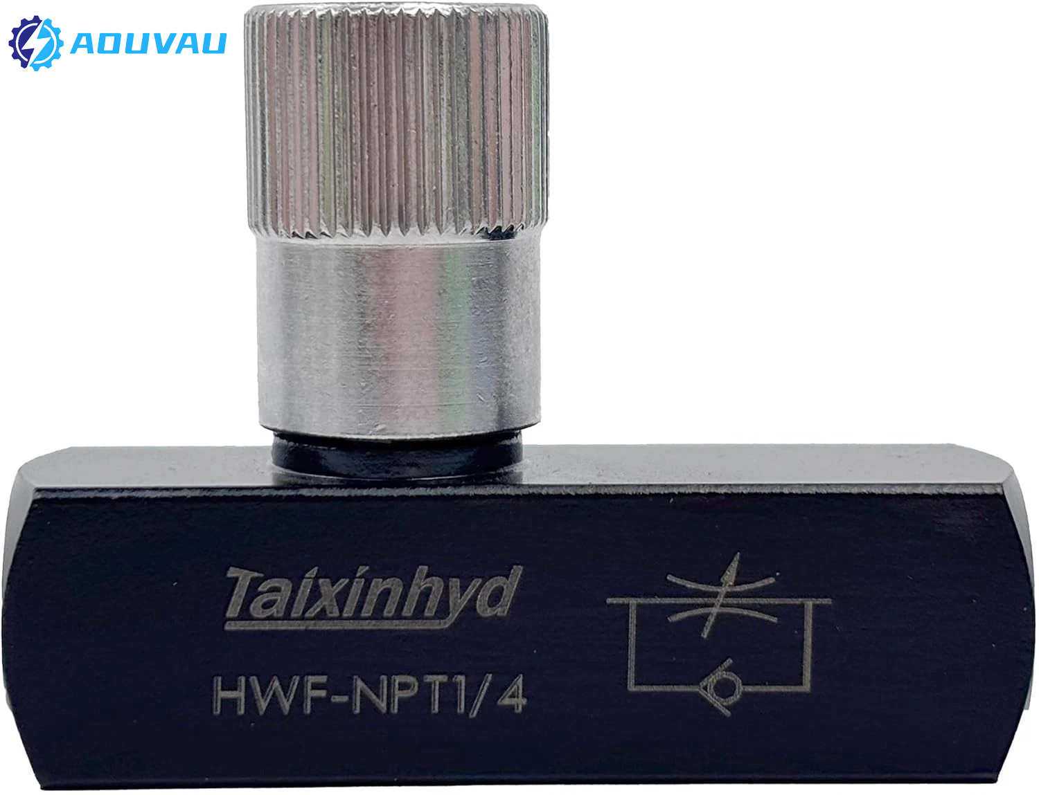 1/4 Inch NPT Hydraulic Needle Valve 5800PSI Two Way Throttle Check Valve