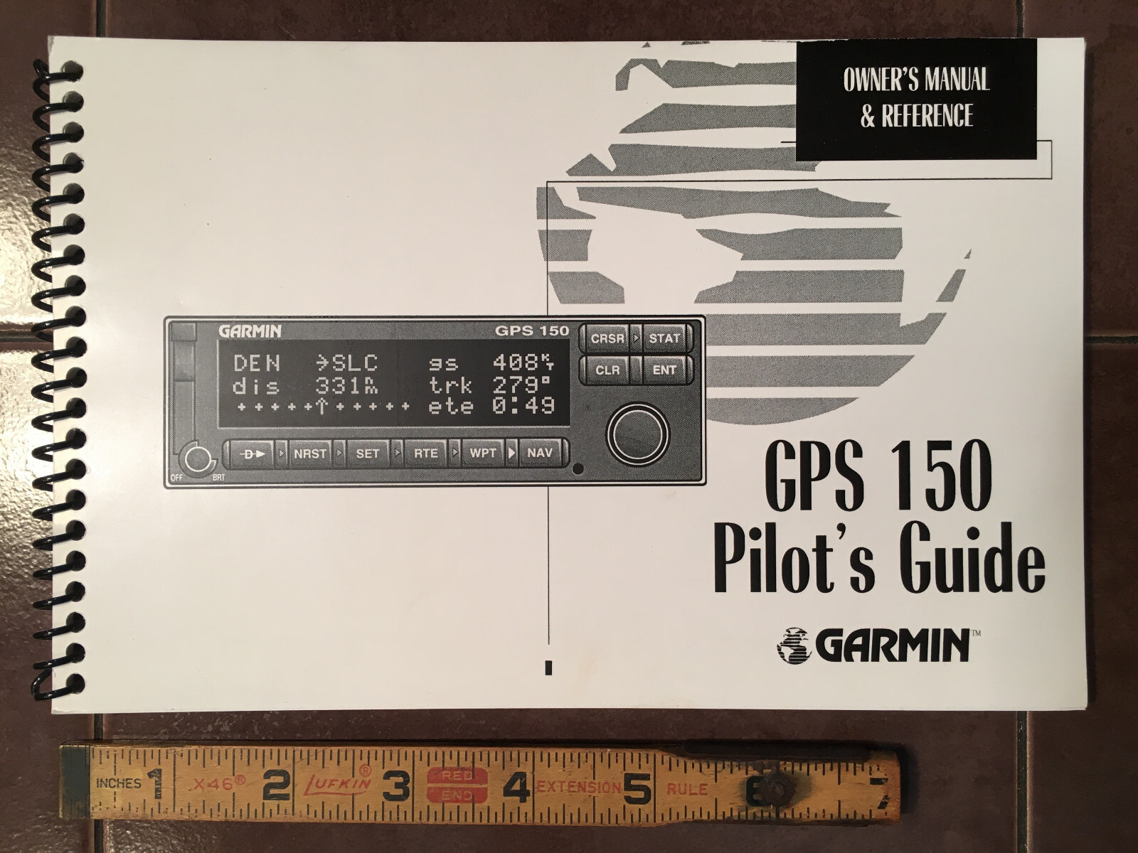 Garmin GPS 150 Pilot's Guide Manual
