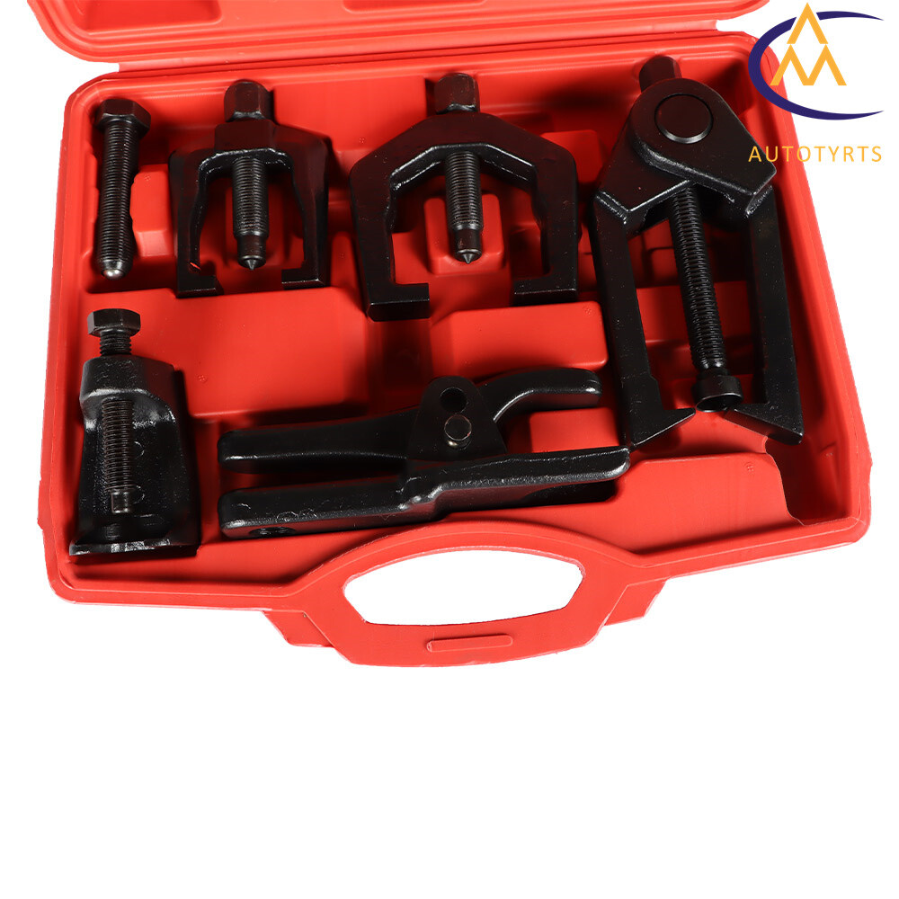 Ball Joint Separator Kit 5 In 1 Pitman Arm Puller Tie Rod End Removal Tool Set