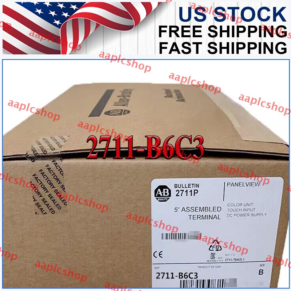 2711-B6C3 New NEW PLC PanelView Standard Terminal New Sealed Free Shipping