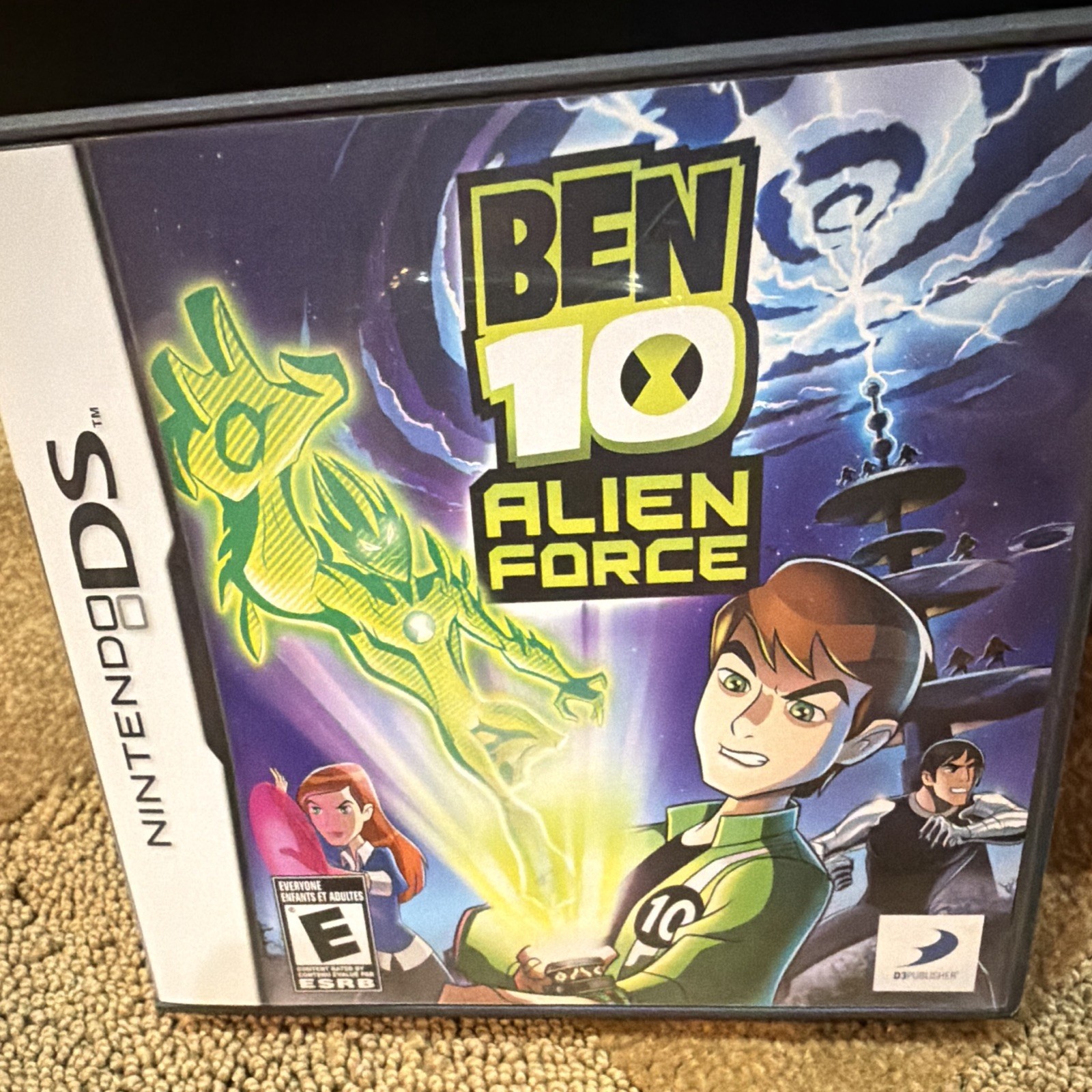 Nintendo Ben 10 Alien Force Nintendo DS Original Cartridge Case/Box Only