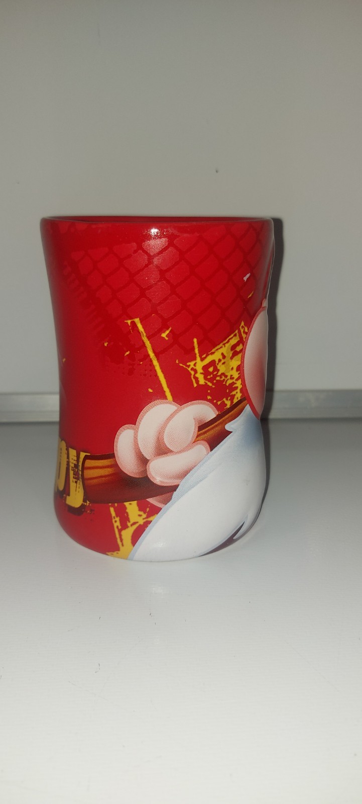 Disney Store Grumpy Mug Snow White Seven Dwarfs Red Character Mug