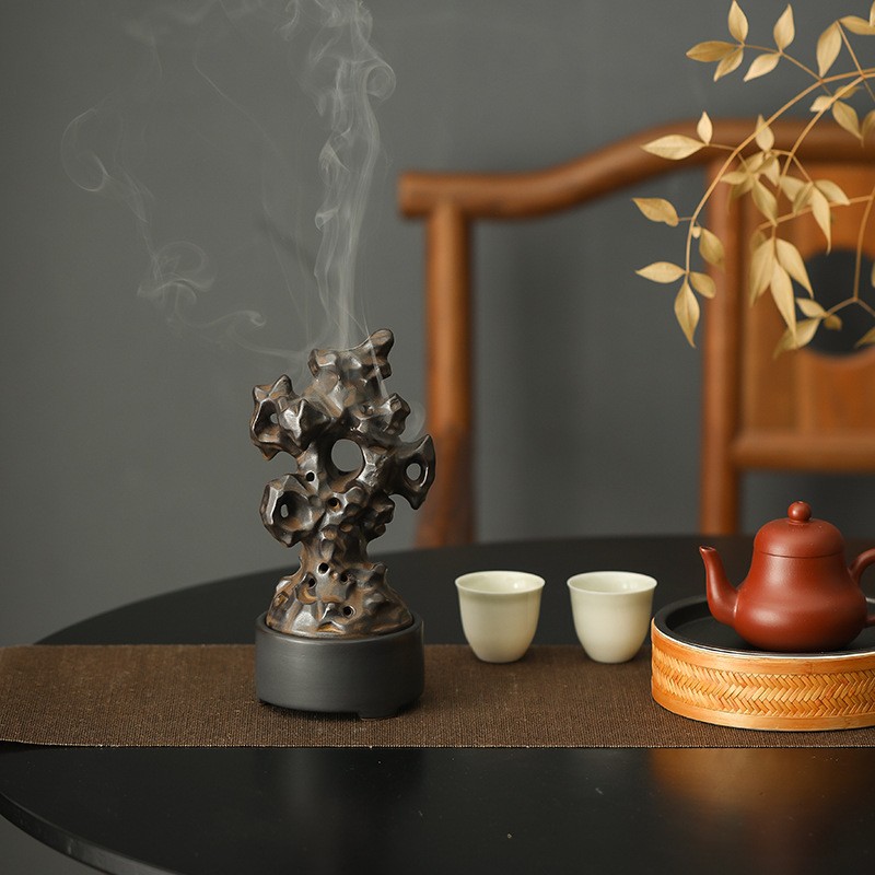 Backflow Censer Ceramic The Taihu Lake Stone Sink Censer Household Zen Decoratio