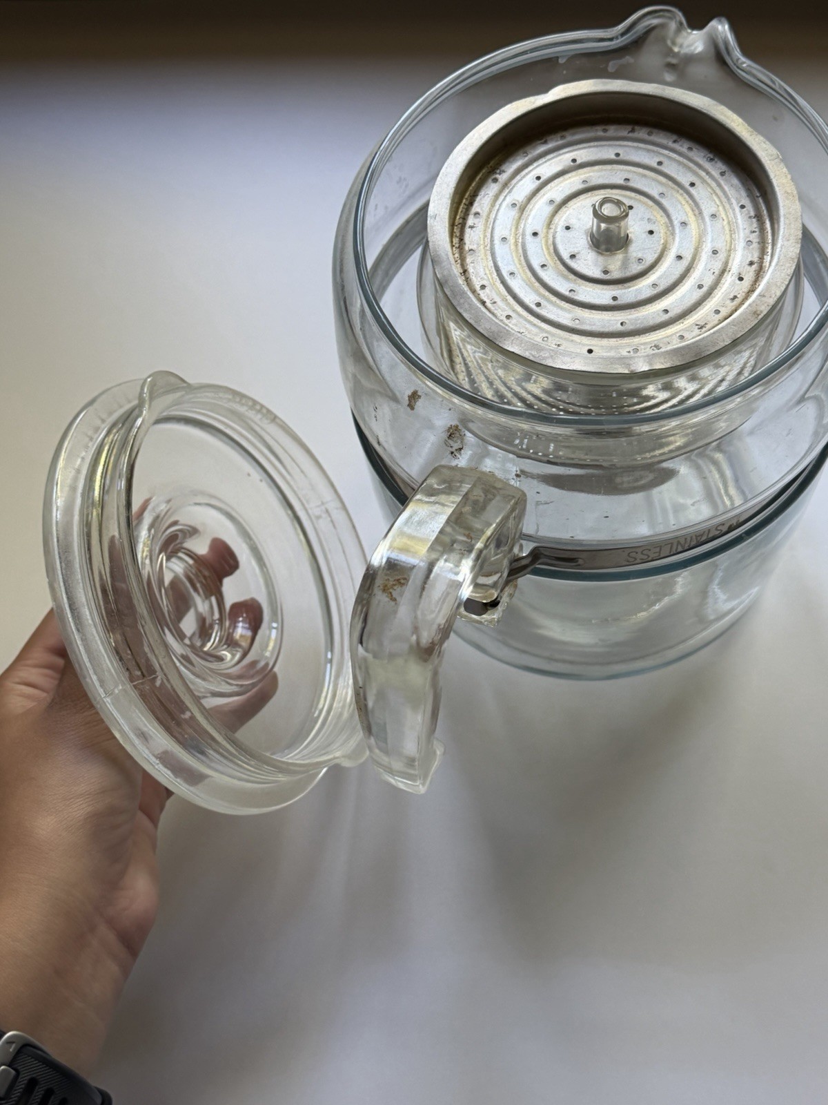 Pyrex Percolator Coffee Pot