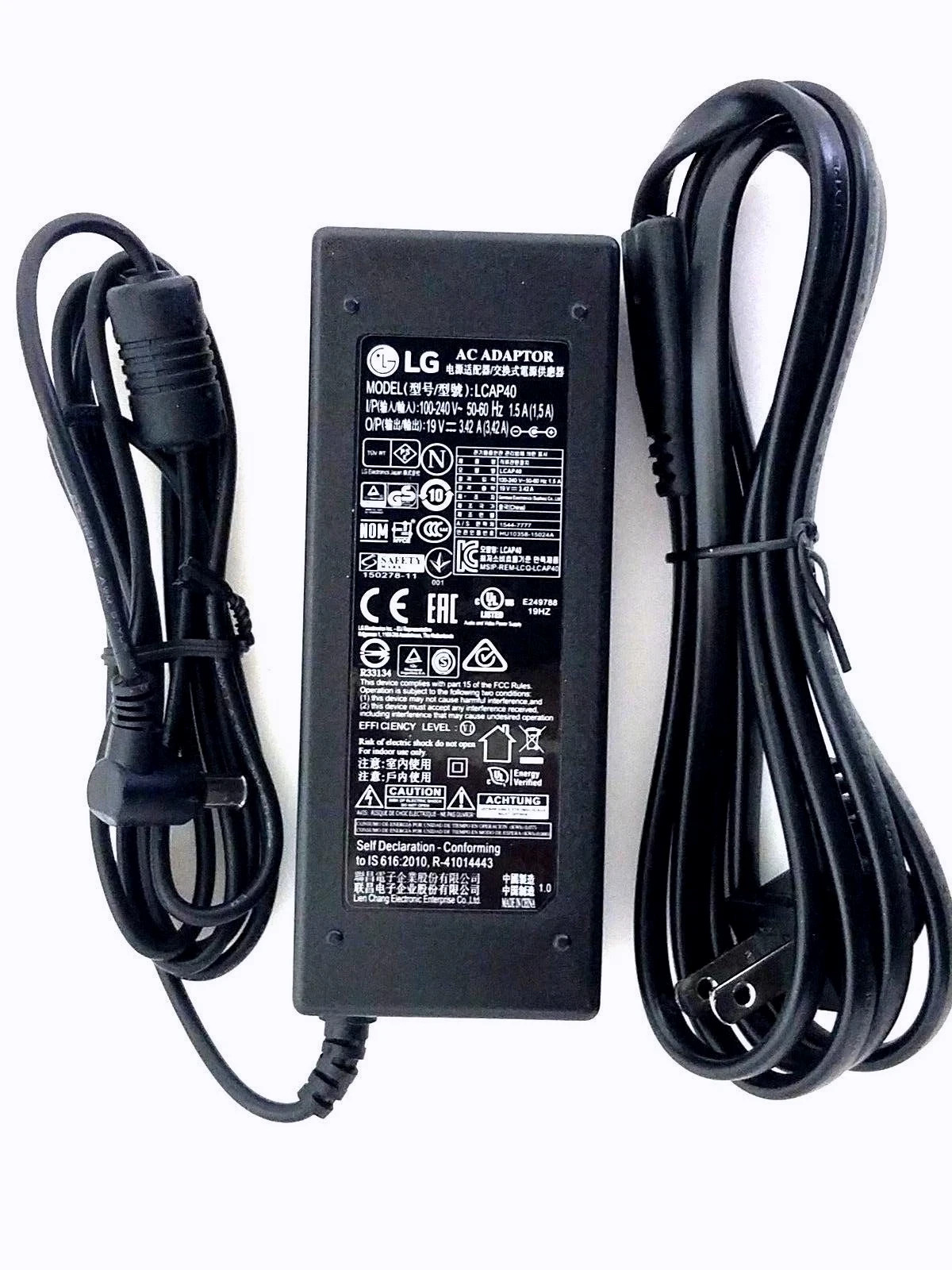 LG EAY63031601 AC Adapter / Power Cord (LCAP40) 43LF5100 49LF5100-UA