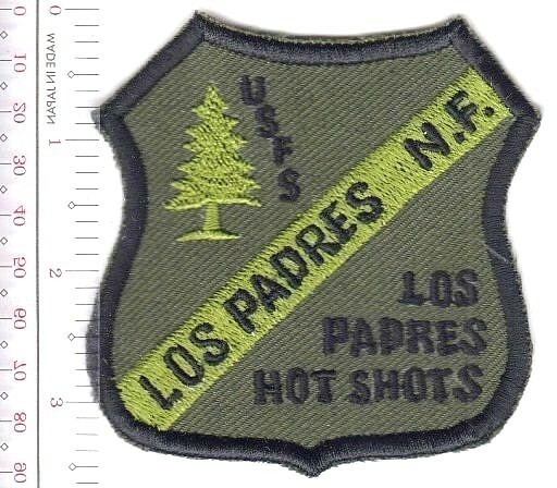 Hot Shot Wildland Fire Crew USFS California Los Padres Hotshots Nat'l NO TARIFF