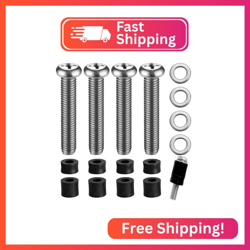 M8 Screws for Samsung TV M8 x 45mm Pitch 1.25mm TV Mounting Bolts Screws with 25