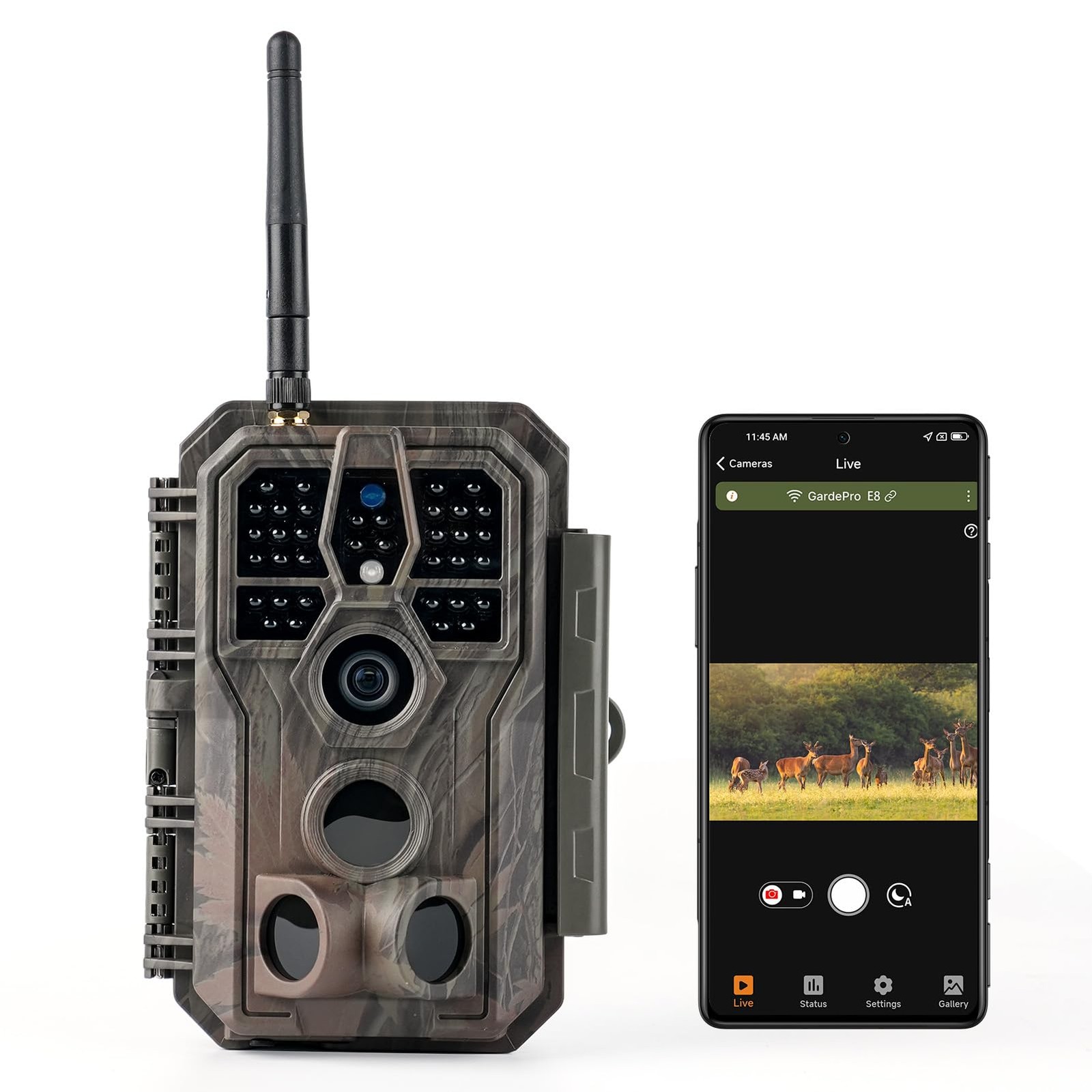 GardePro E8 WiFi Trail Camera Camo