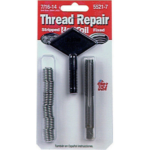 Helicoil 5521-7 Thread Repair Kit, 7/16" x 14 NC