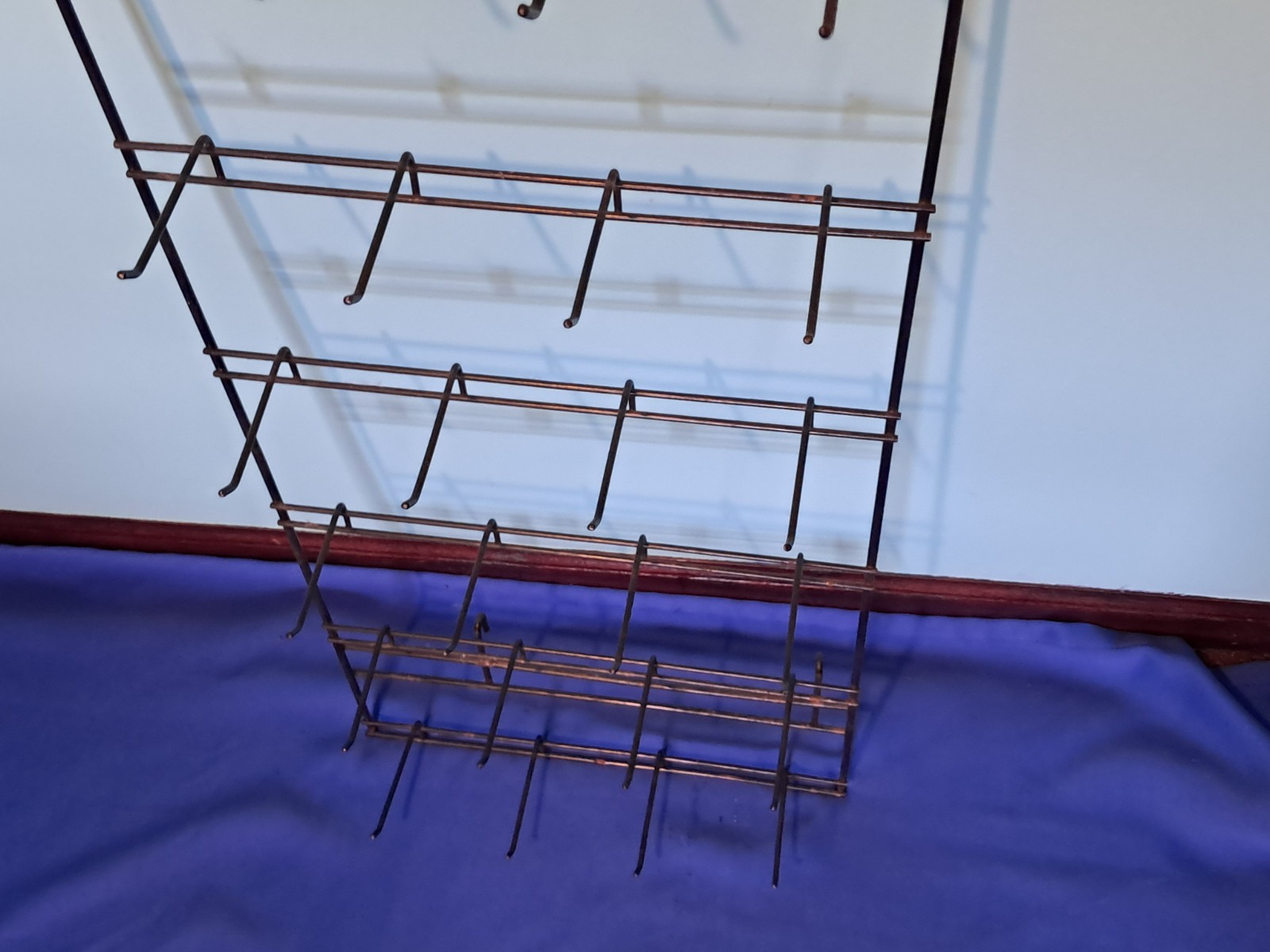 Black Display Hook 28 Peg Rack 4 Horizontal 7 Vertical Rows
