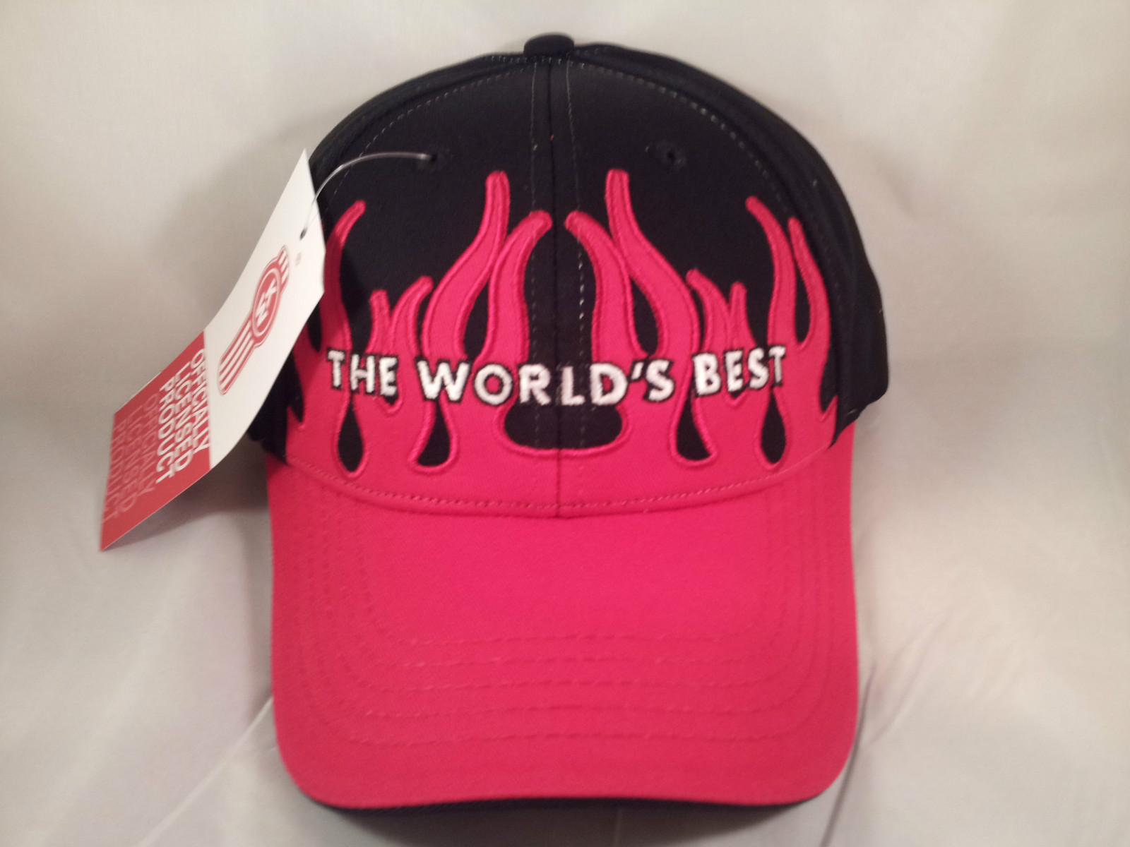 new kenworth baseball cap with flames