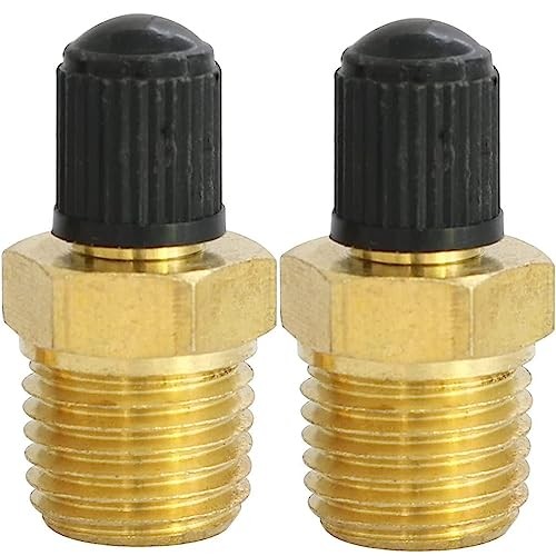 Schrader Valve Core 2pcs 1/4 NPT Air Compressor Tank
