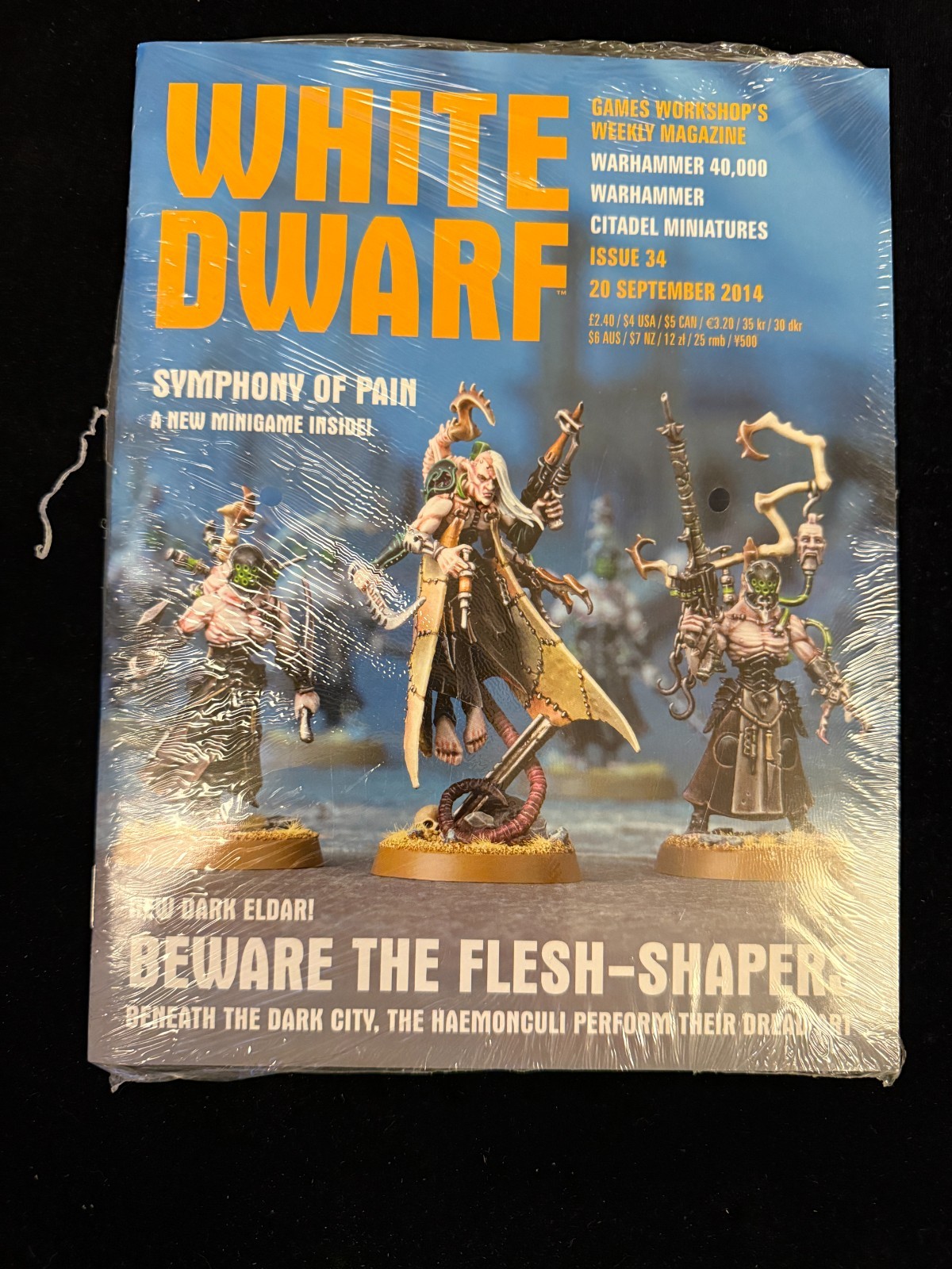 Games Workshop Warhammer 40K White Dwarf Weekly Magazine Issue 34 SEALED