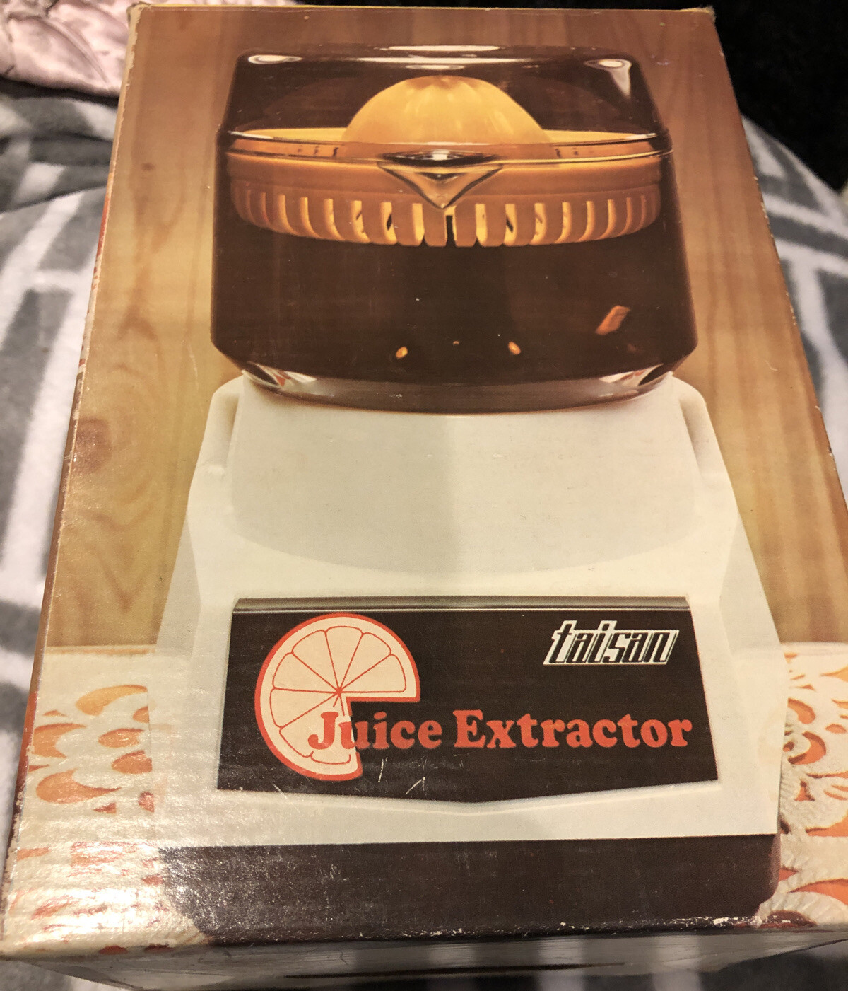 Vintage Taisan Juicer Extractor Tested & Works Battery Operated New Old Stock