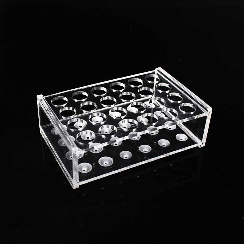 5Ml Centrifuge Tubes 14mm Dia Test Tube Plastic Rack Stand 24 Holes