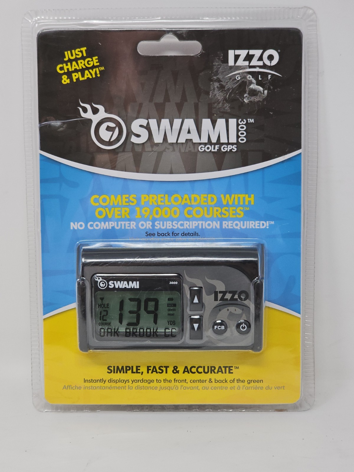 Swami 3000 Izzo Golf GPS IZZO Swami 3000 Golf GPS