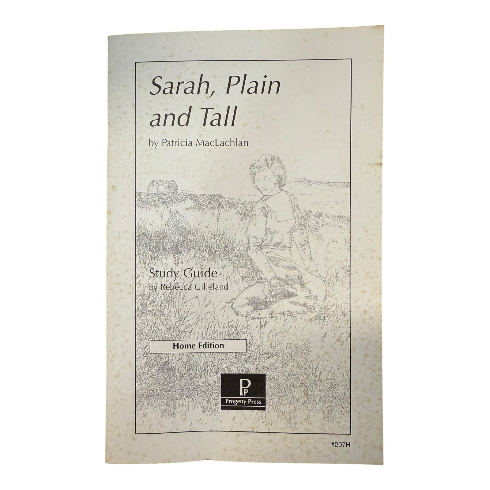 Sarah, Plain and Tall Study Guide Home Edition~1995 Progeny Press #207H P5 14