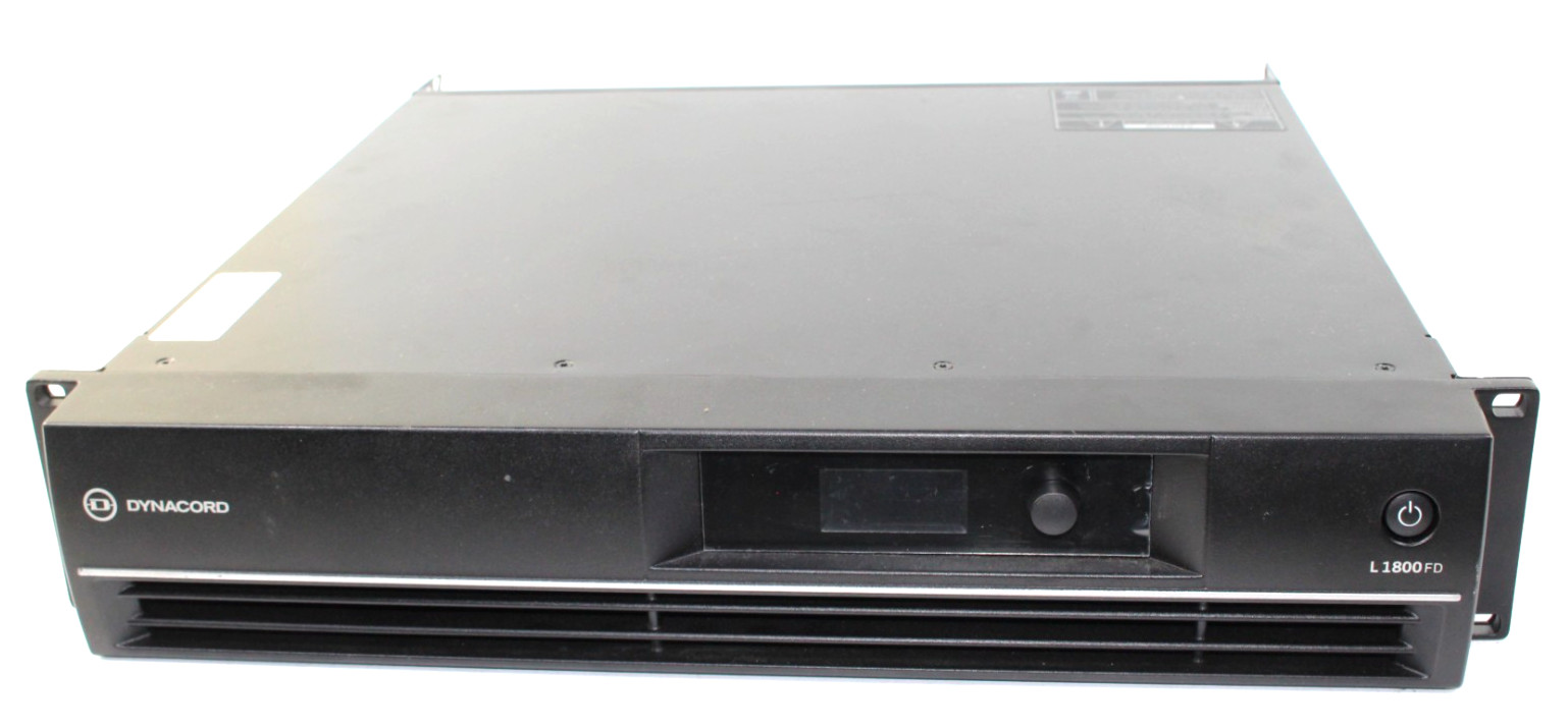 DYNACORD L1800FD DSP Powered 2x950W Amplifier  #R8481