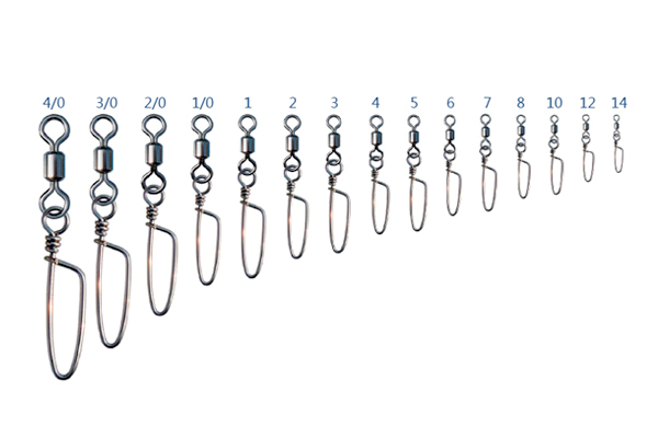 1/0 Dblue Coast Lock Snap Swivels 50 pcs