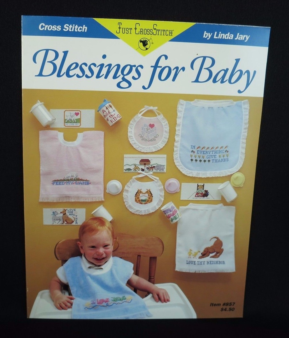 Baby Bib Accessories Linda Jary Blessings for Baby Pattern Booklet x 12 Patterns