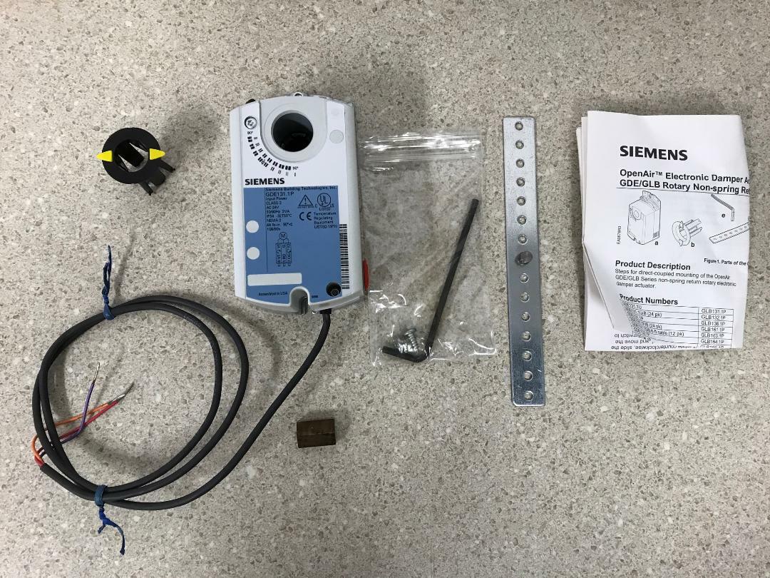 Siemens GDE131.1P Open Air Actuator NEW