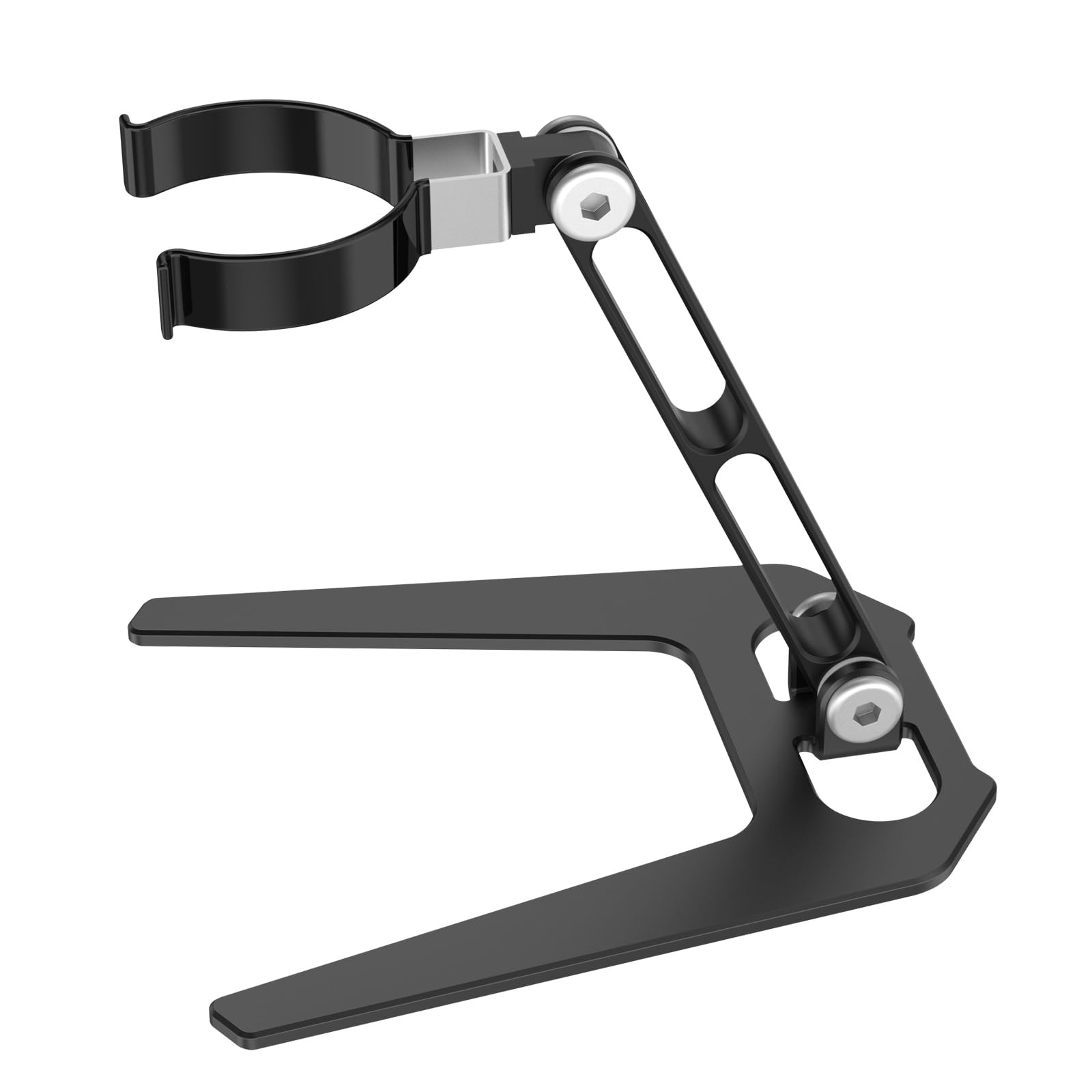 Cainda Aluminum Alloy Bracket Stand for USB and WiFi Microscope Stand, Black