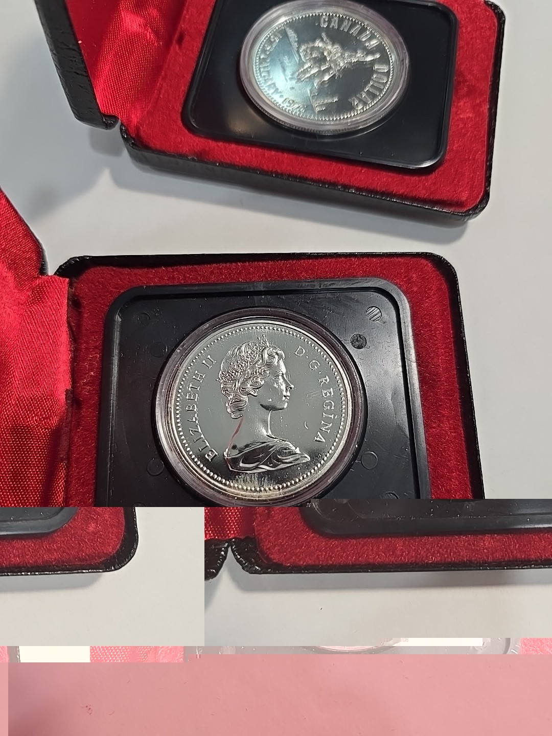 1875-1975 Canada Proof Dollar .500 Silver Calgary