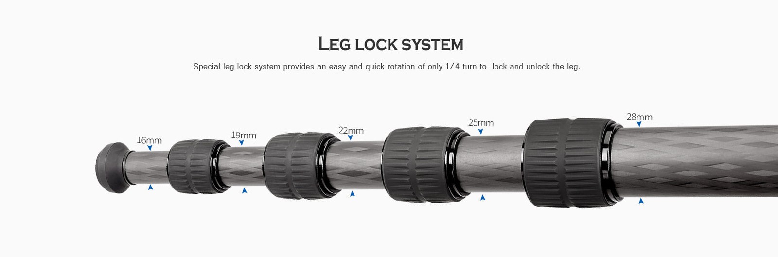 Leofoto LS-284CEXX Tripod w Integrated Leveling Head Ballhead LS-284CEXX+BV-10